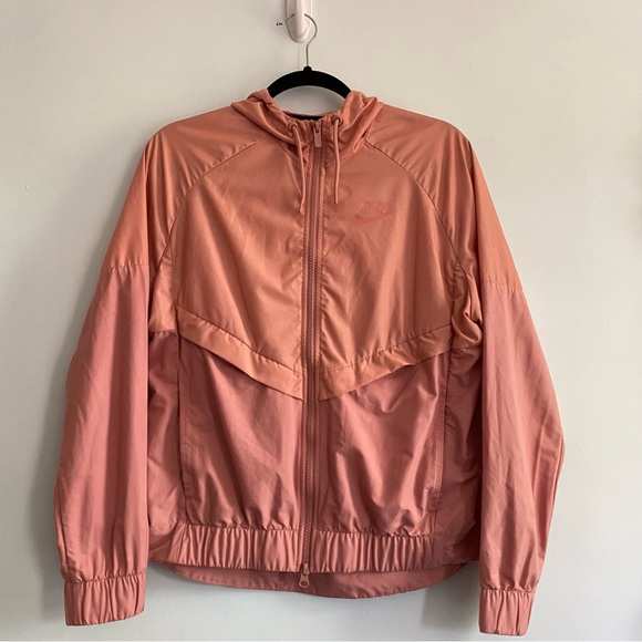 Nike Light Pink Windbreaker Jacket Size M - Picture 2 of 11